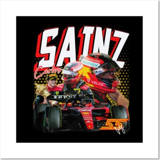 Carlos Sainz Vintage Posters and Art